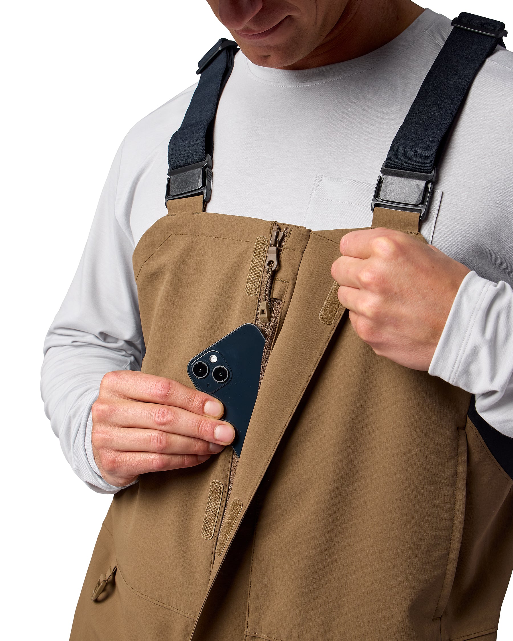 Men's Simms Challenger Fishing Bib - Image 13